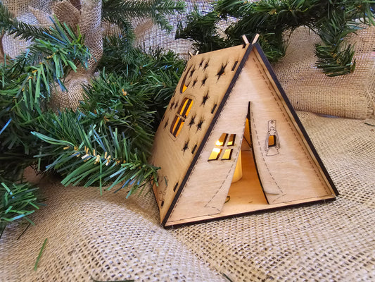 Tea Light Tent Luminary