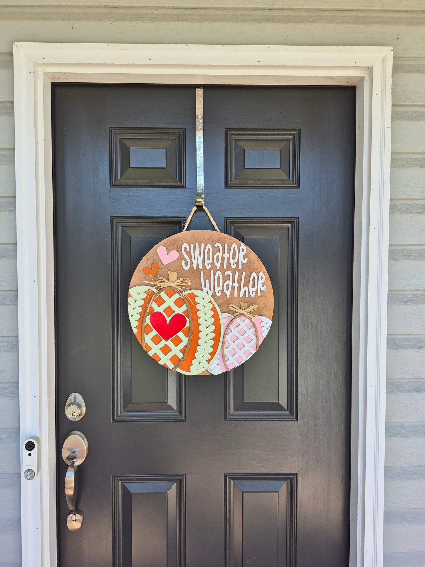 Sweater Weather Door Hanger